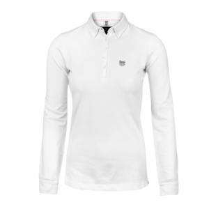 Carlington langermet t-skjorte hvit dame