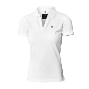 Harvard pique hvit dame