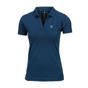 Harvard pique indigo dame