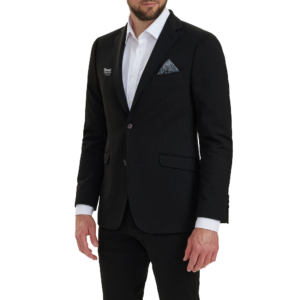 Extreme Flexibility herreblazer i modern fit, black