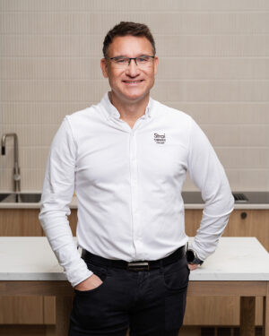 OM08 White jersey herre comfort